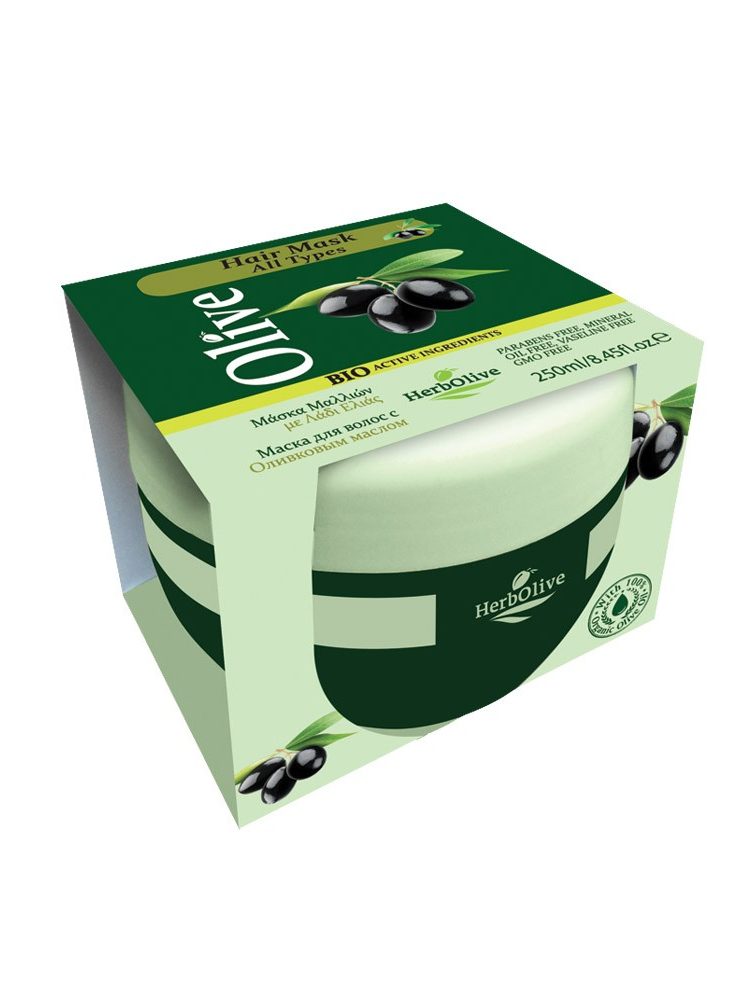 Herbolive Hair Mask Olive Oil For All Hair Types