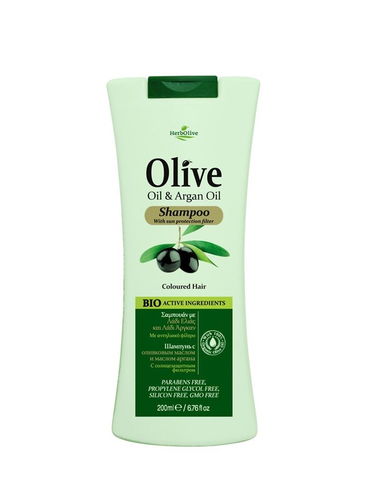 Herbolive Shampoo For Coloured Hair With Argan Oil