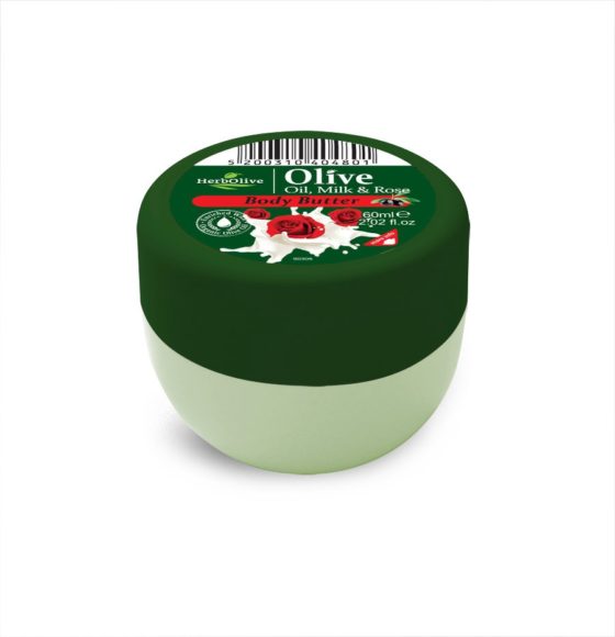 Herbolive Mini Βούτυρο Με Γάλα & Τριαντάφυλλο