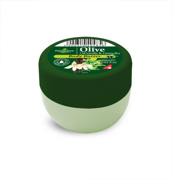 Herbolive Mini Βούτυρο Με Βανίλια & Πράσινο Τσάι