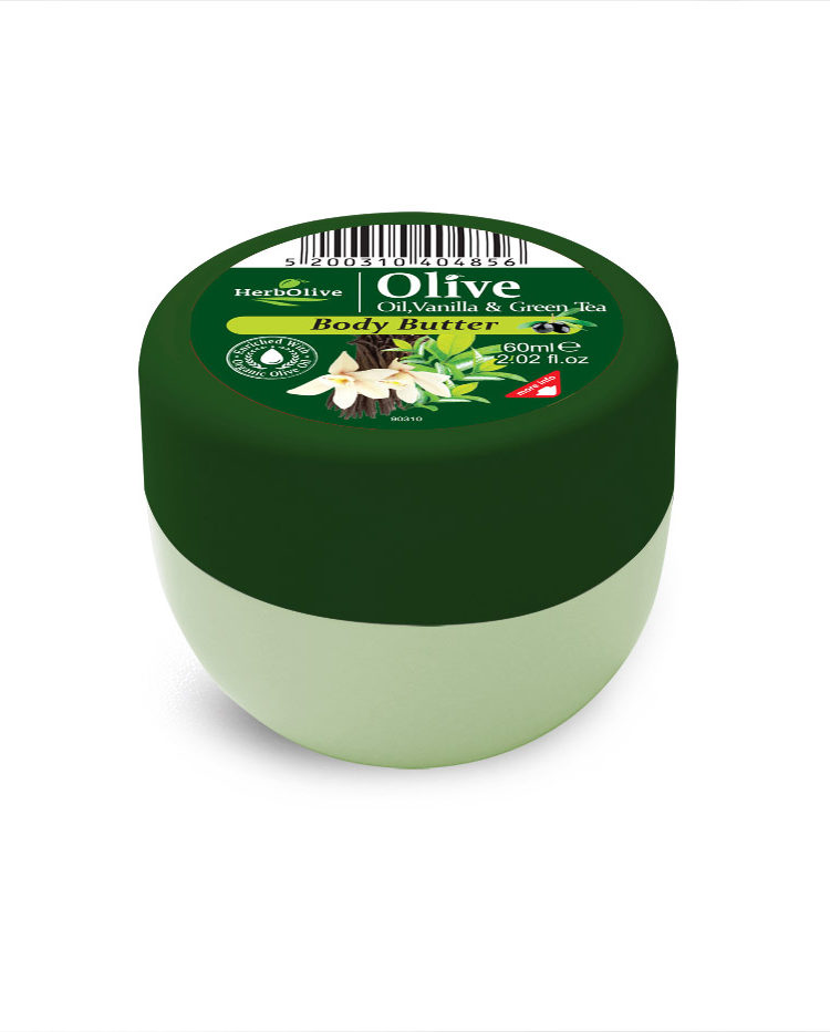 Herbolive Mini Βούτυρο Με Βανίλια & Πράσινο Τσάι