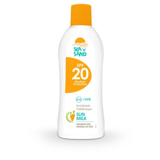 Sea n Sand Γαλάκτωμα Spf 20 Μεσαίας Προστασίας
