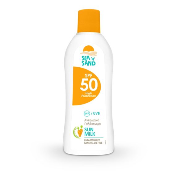 Sea n Sand Γαλάκτωμα Spf 50 Υψηλής Προστασίας