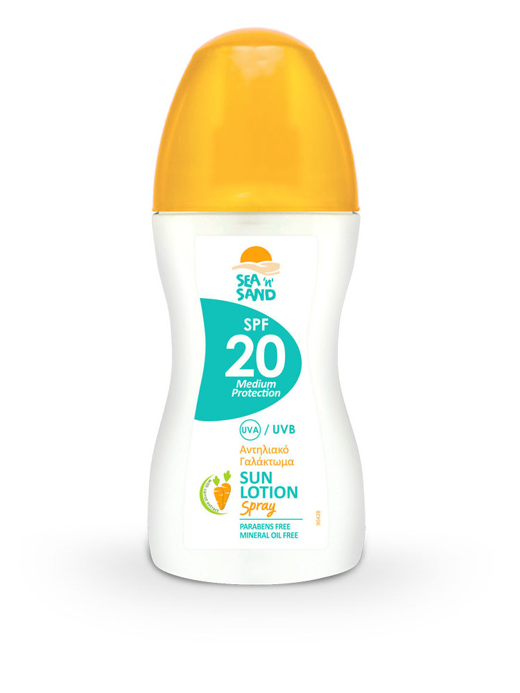 Sea n Sand Medium Protection Lotion Spray Spf 20