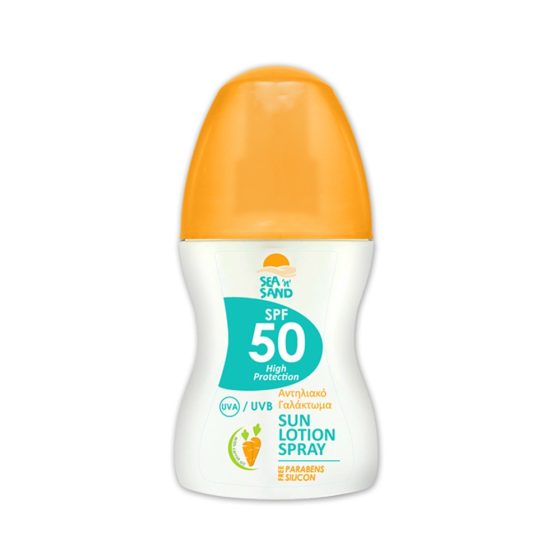 Sea n Sand Micro Λοσιόν Σπρέυ Spf50 Υψηλής Προστασίας
