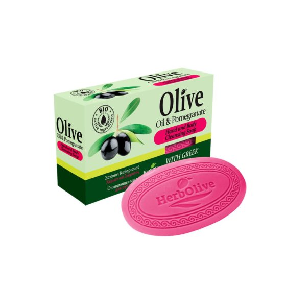 Herbolive Bridge Soap With Pomegranate