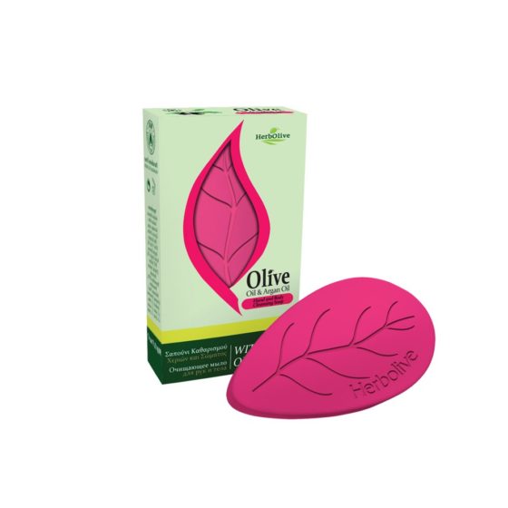 Herbolive Leaf Soap With Pomegranate
