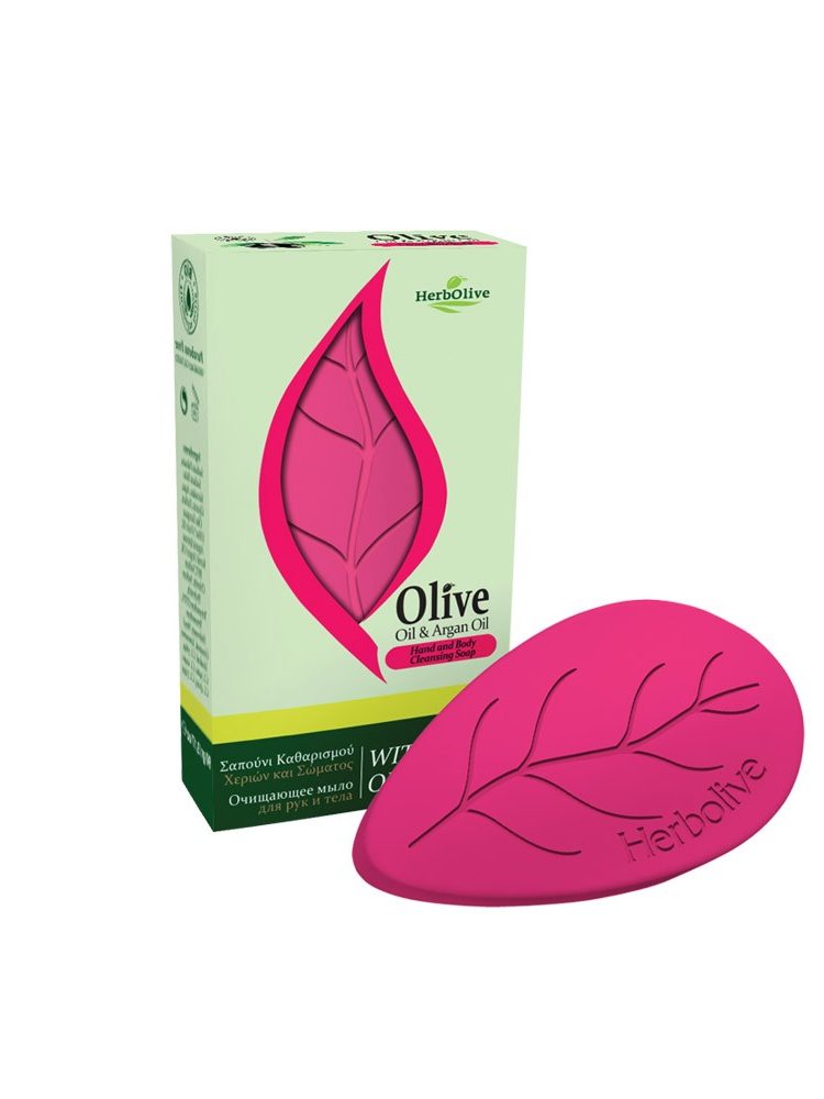Herbolive Leaf Soap With Pomegranate
