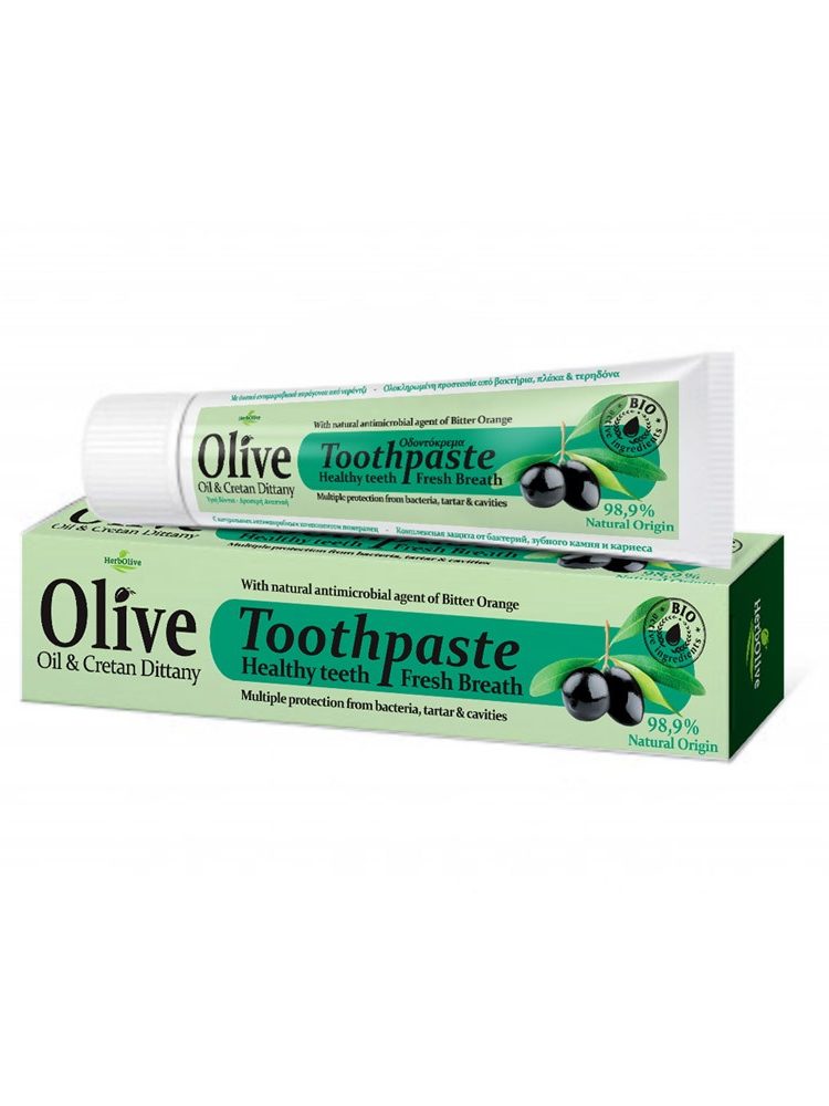 Herbolive Toothpaste With Olive Oil & Cretan Dittany