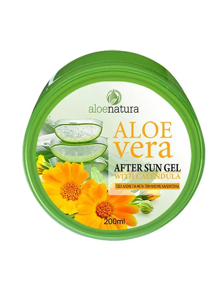 Aloe Natura  After Sun Gel With Aloe Vera & Calendula
