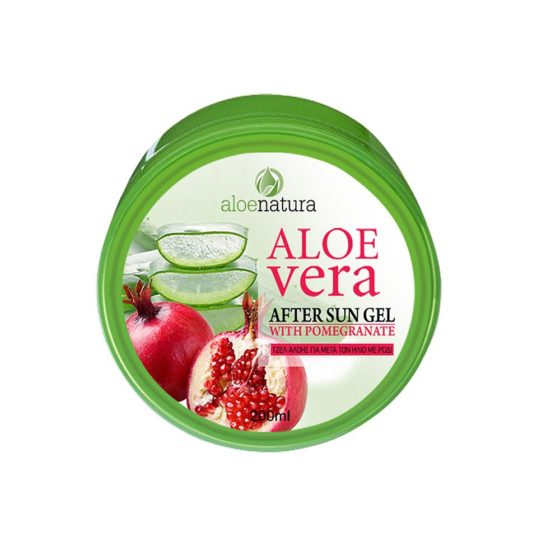 Aloe Natura After Sun Gel with Aloe & Pomegranate