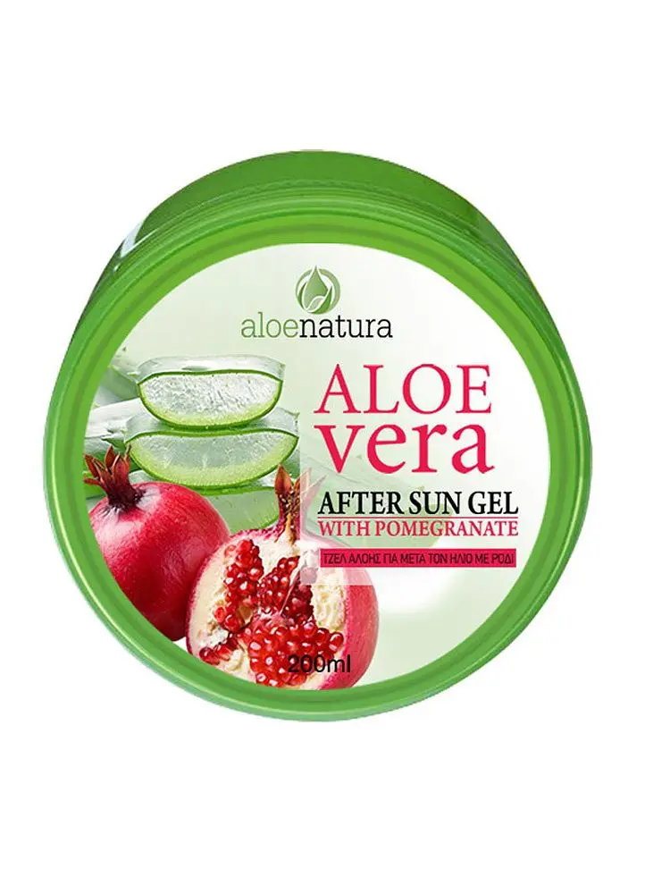 Aloe Natura After Sun Gel with Aloe & Pomegranate
